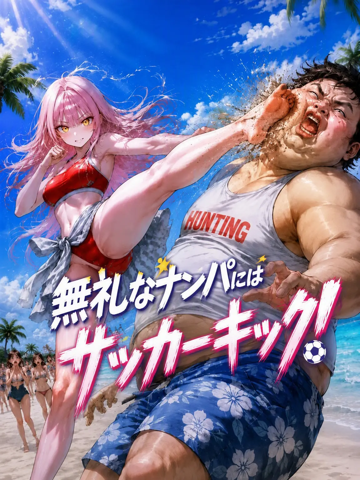 SatisfyingVatPine의 無礼なナンパにはサッカーキック！