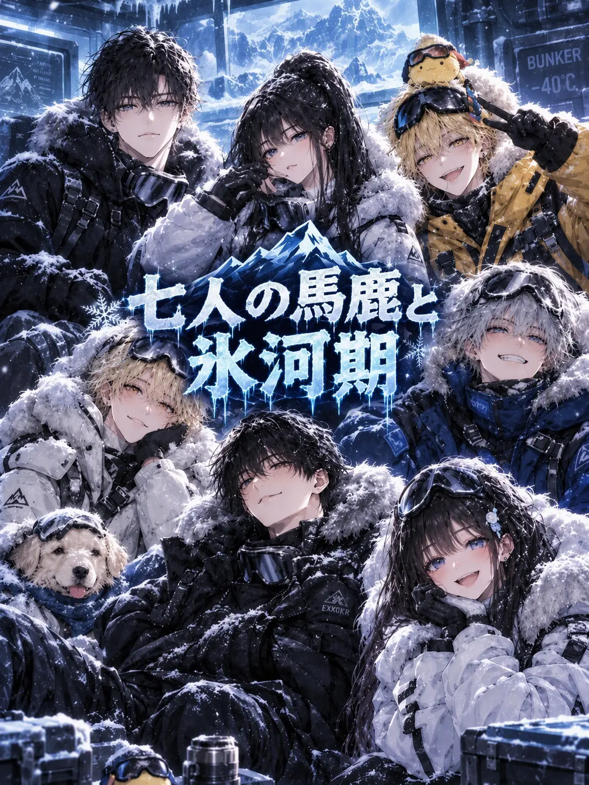Badluky_unlucky의 7人のバカと氷河期