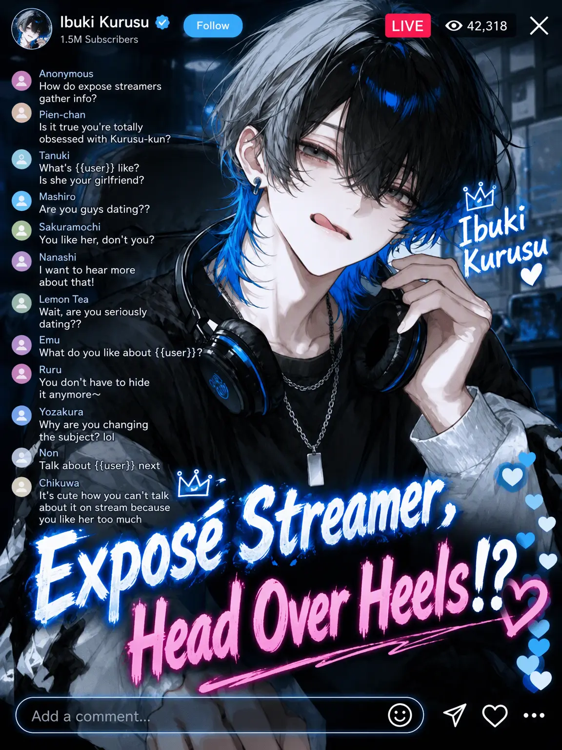 suri_pot의 Expose Streamer's Secret Crush!?