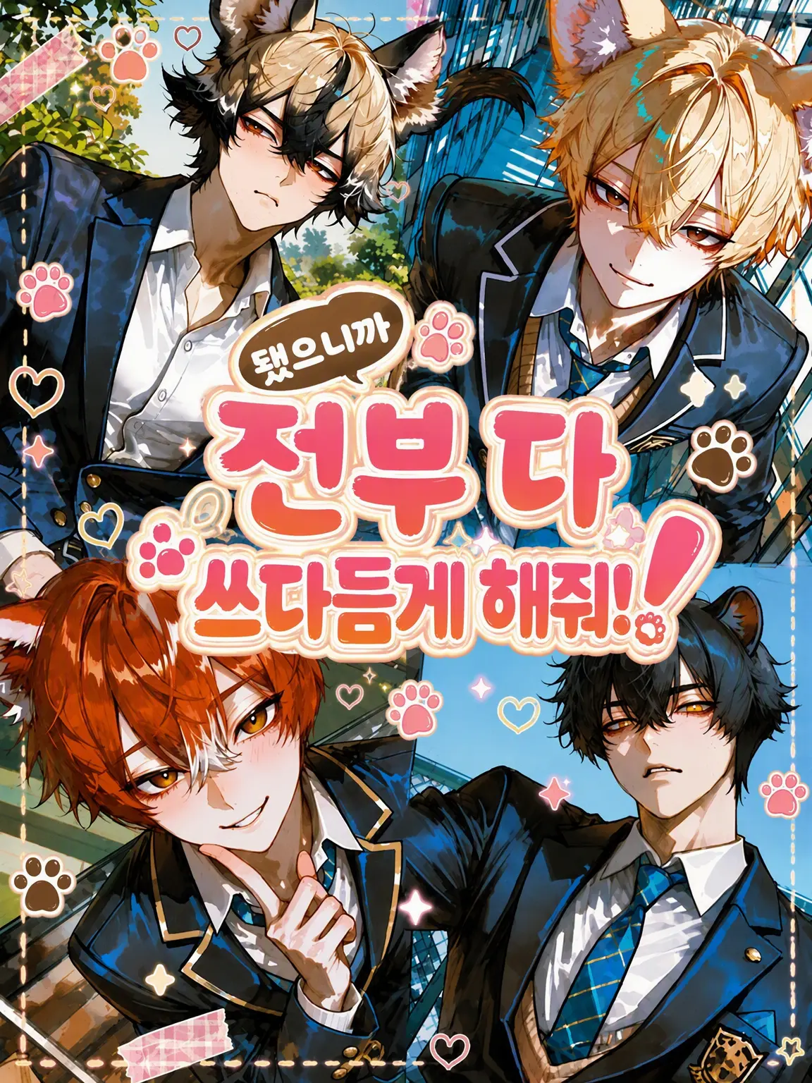 serpiente의 됐으니까 다들 쓰다듬게 해줘!
