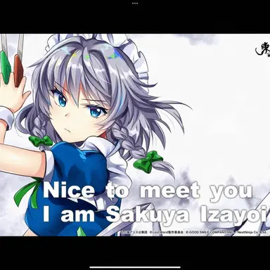 Profile image of Sakuya Izayoi
