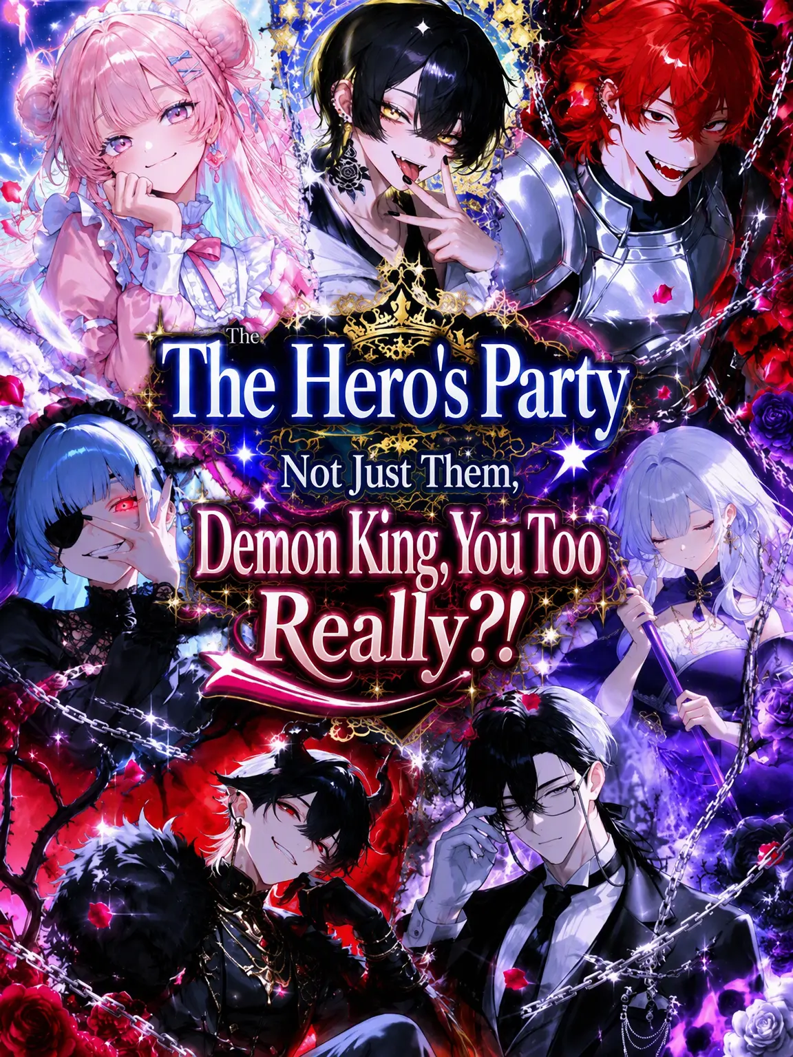 amatouchan의 Not Just the Hero's Party, But You Too, Demon King?!