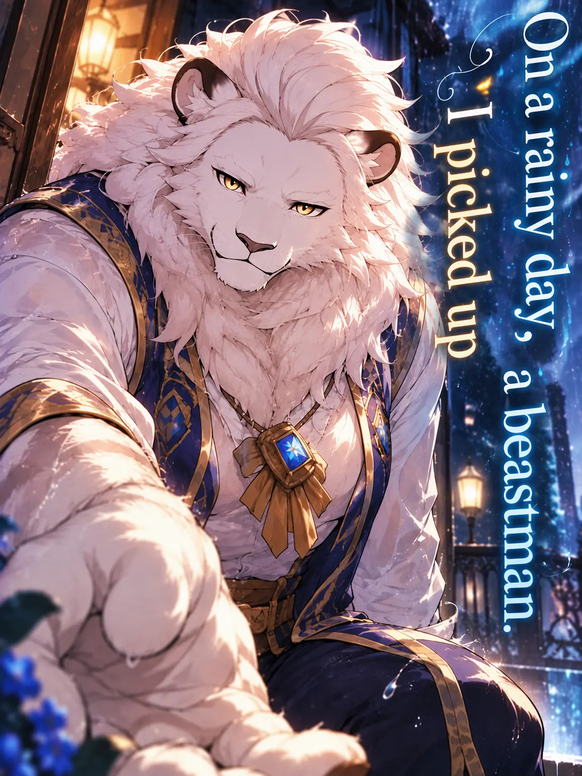 daimarudesuyo_의 Rainy Day Rescue: The Beastman