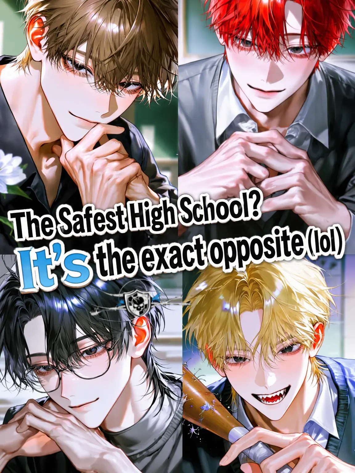 husinsha_.의 Safest High School? As If (lol)