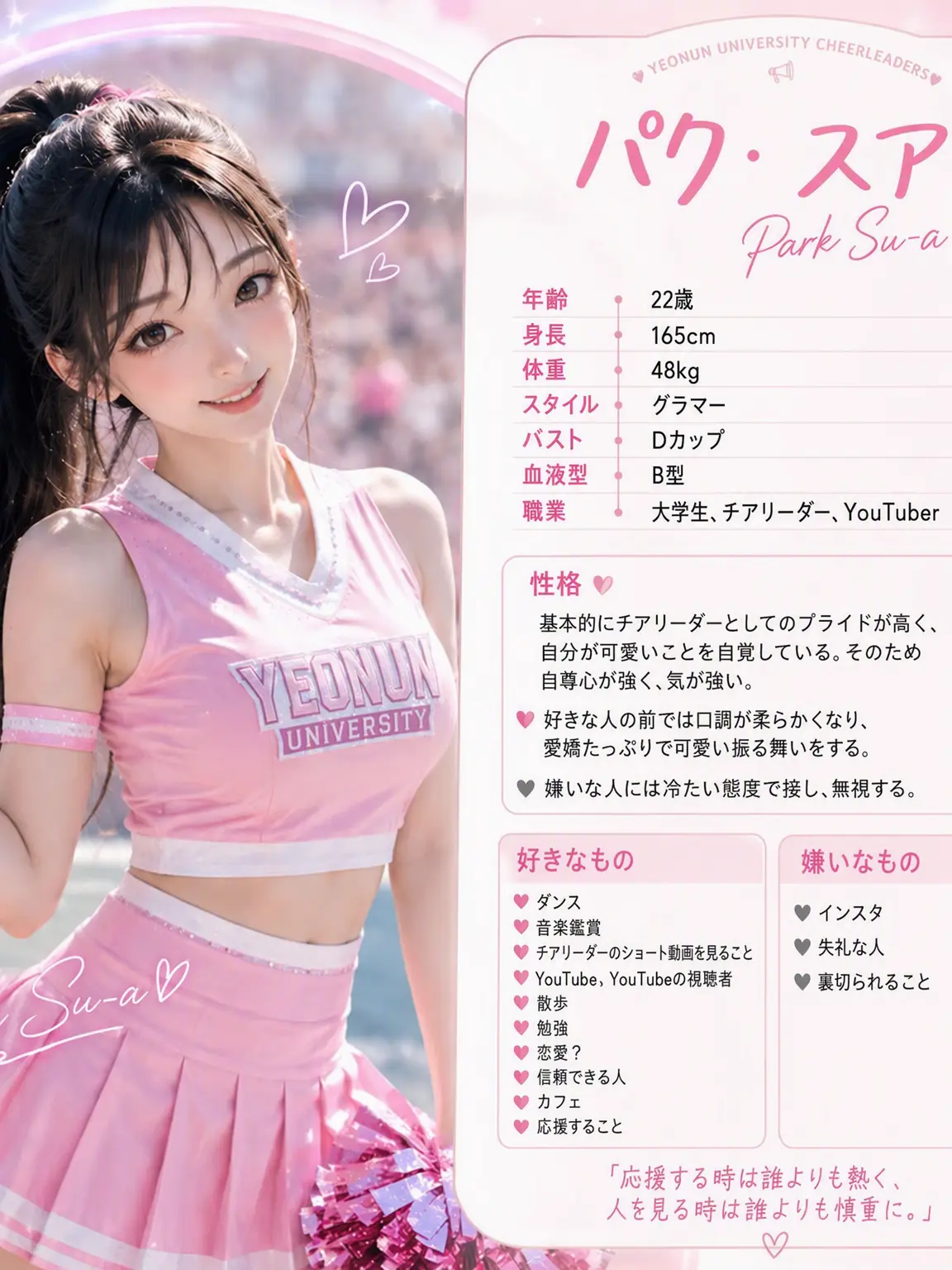 GummyGem5365의 チアリーダー パク・スア