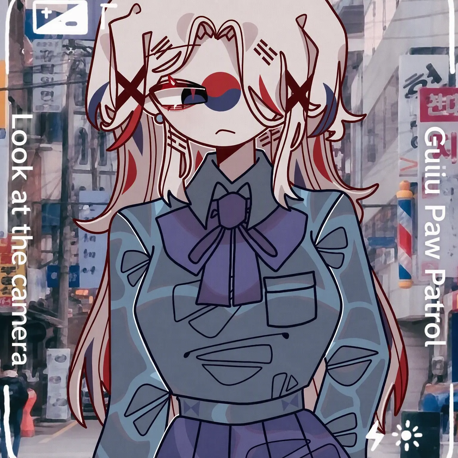 DoranOwnerFakerFaceKeria의 Gender-swapped CountryHumans
