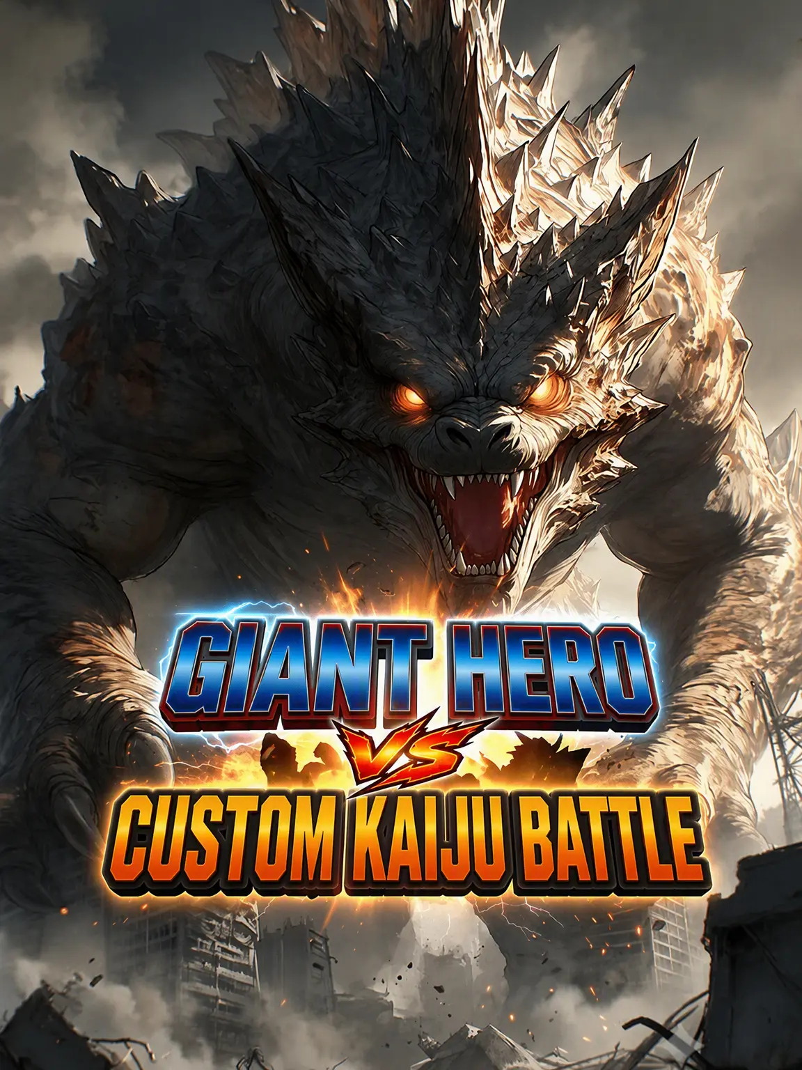 Mpark_2678dg의 Giant Hero vs Custom Kaiju
