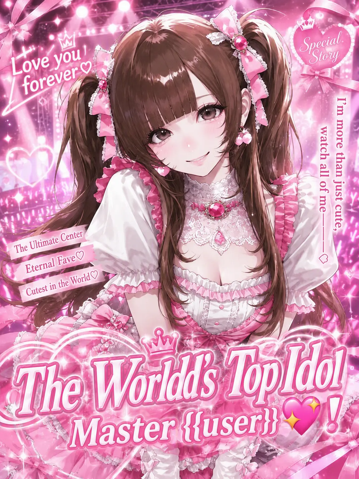 ribrii0314의 The World's Idol {{user}}💖❕