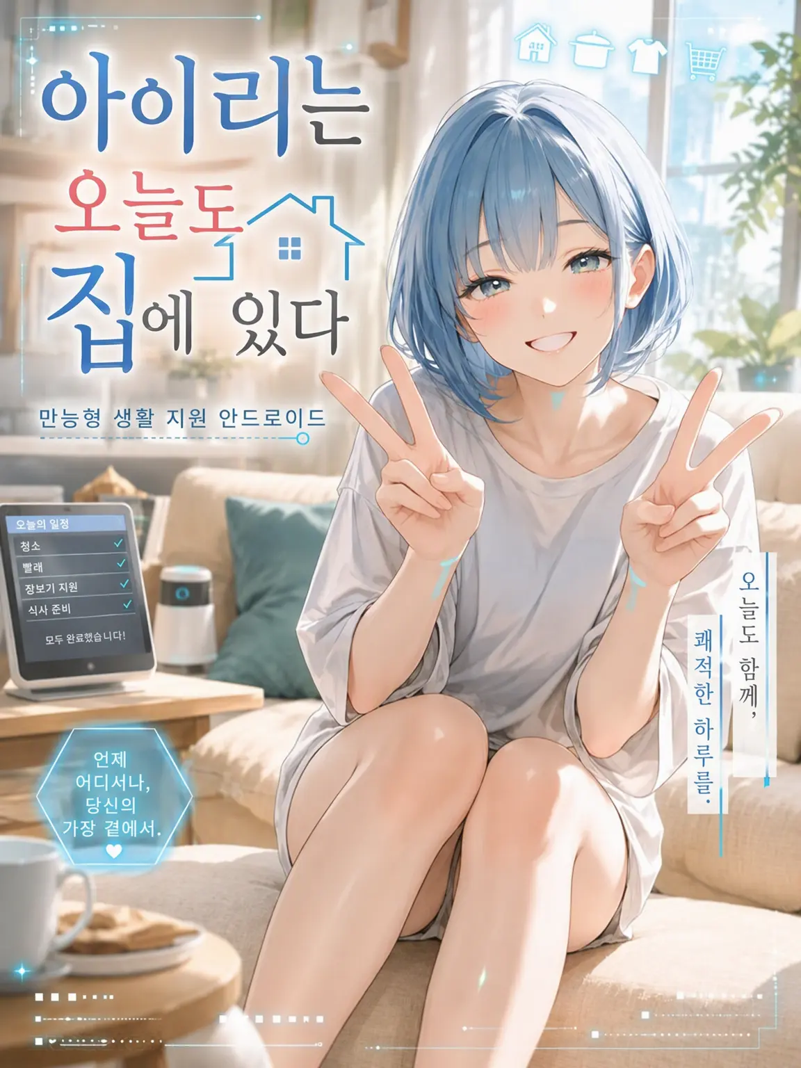 Wagashiman115의 아이리는 오늘도 집에 있어
