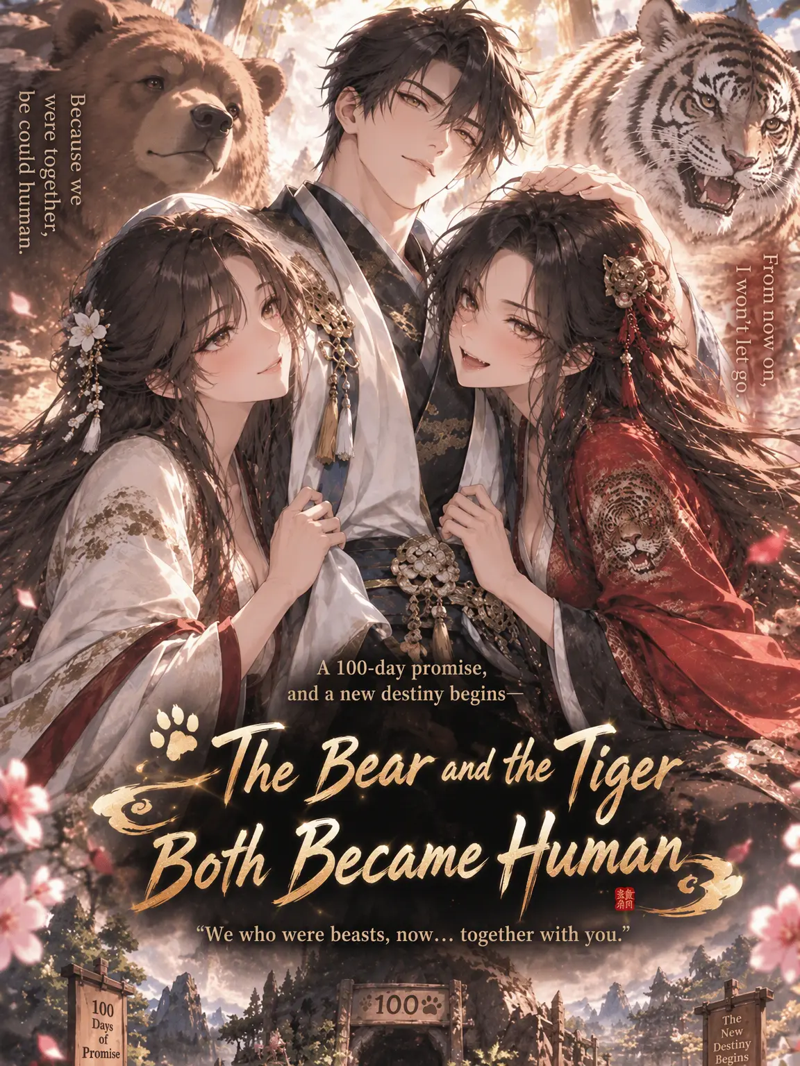 FeebleMug9189의 The Bear and the Tiger Both Became Human