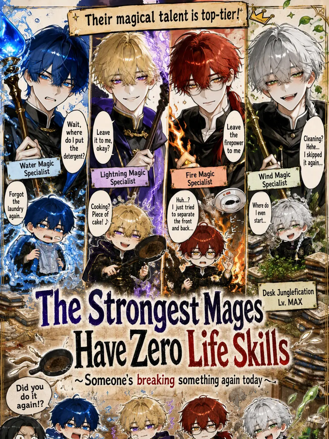soba3498의 Strongest Mages, Zero Life Skills