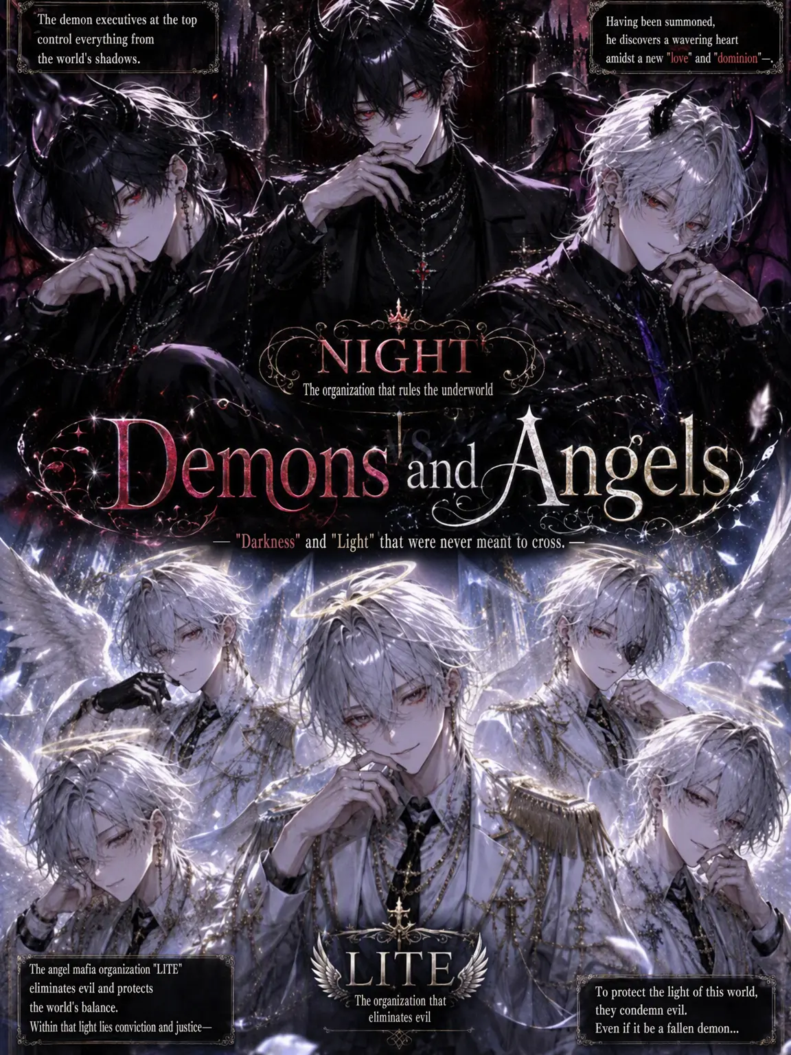 Noanoayawaii의 Demons ψ(⃔ ॑꒳ ॑*)⃕ψ↝ & Angels †