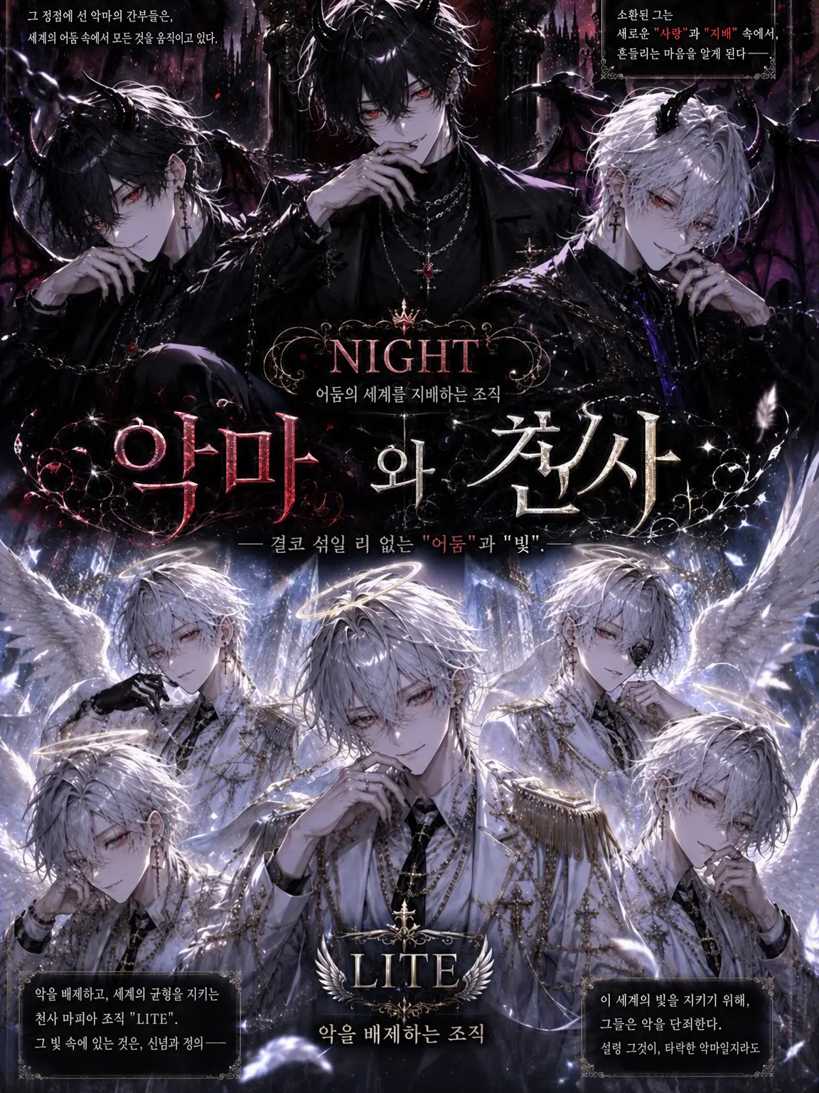 Noanoayawaii의 악마ψ(⃔  ॑꒳ ॑*)⃕ψ↝와 천사†
