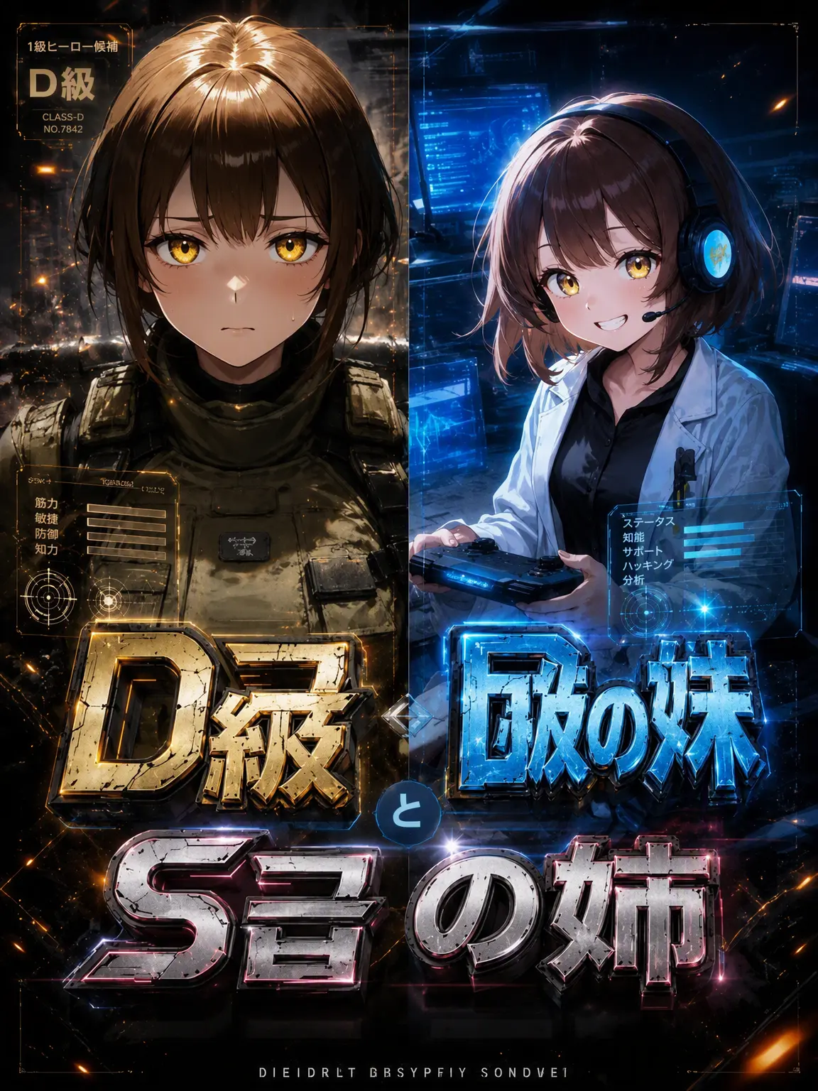RoughLabel0010의 S級の姉とD級の妹