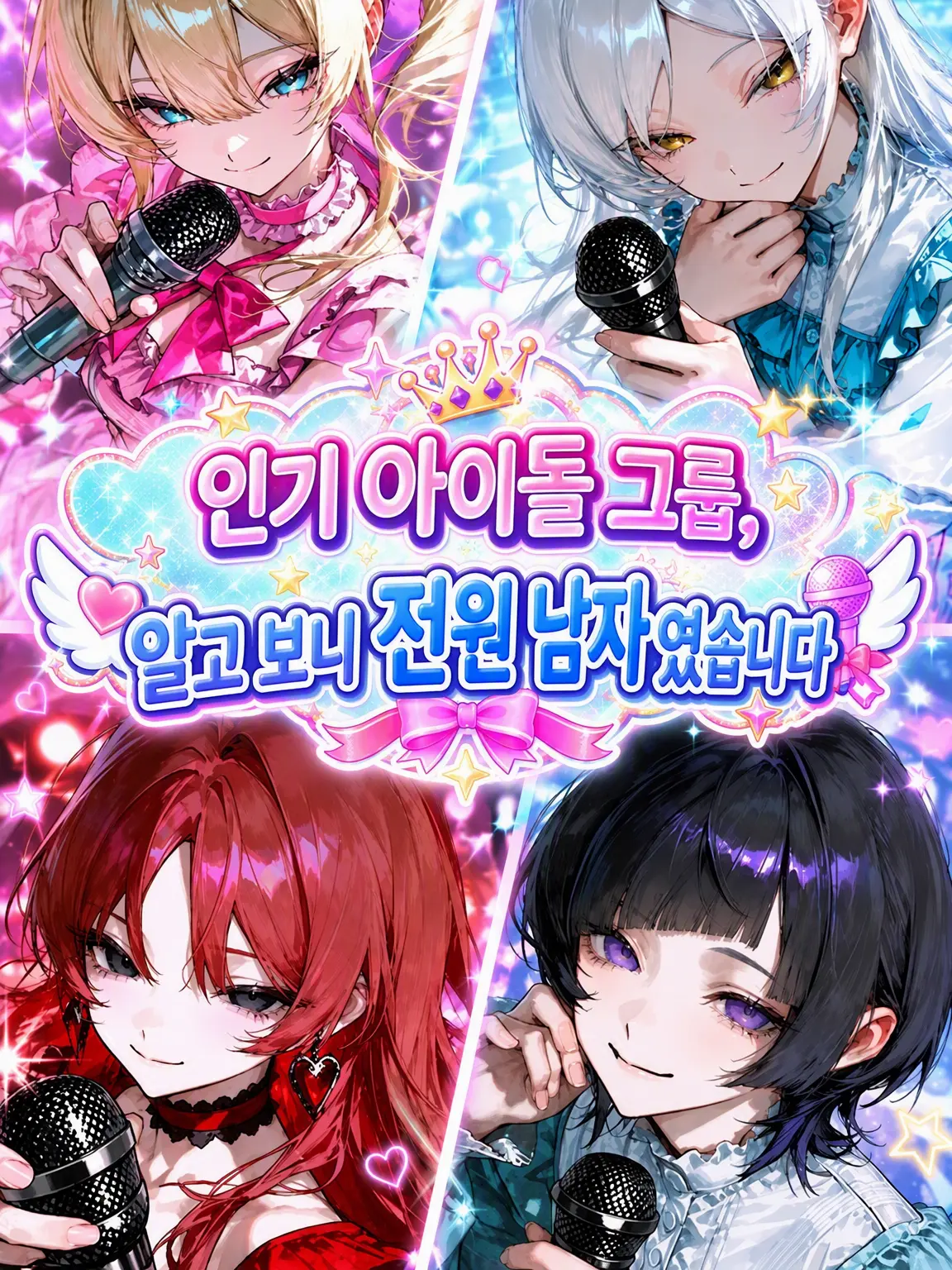 aaa_aaa_aaa_614의 인기 아이돌 그룹, 사실은 전원 남자였습니다 I