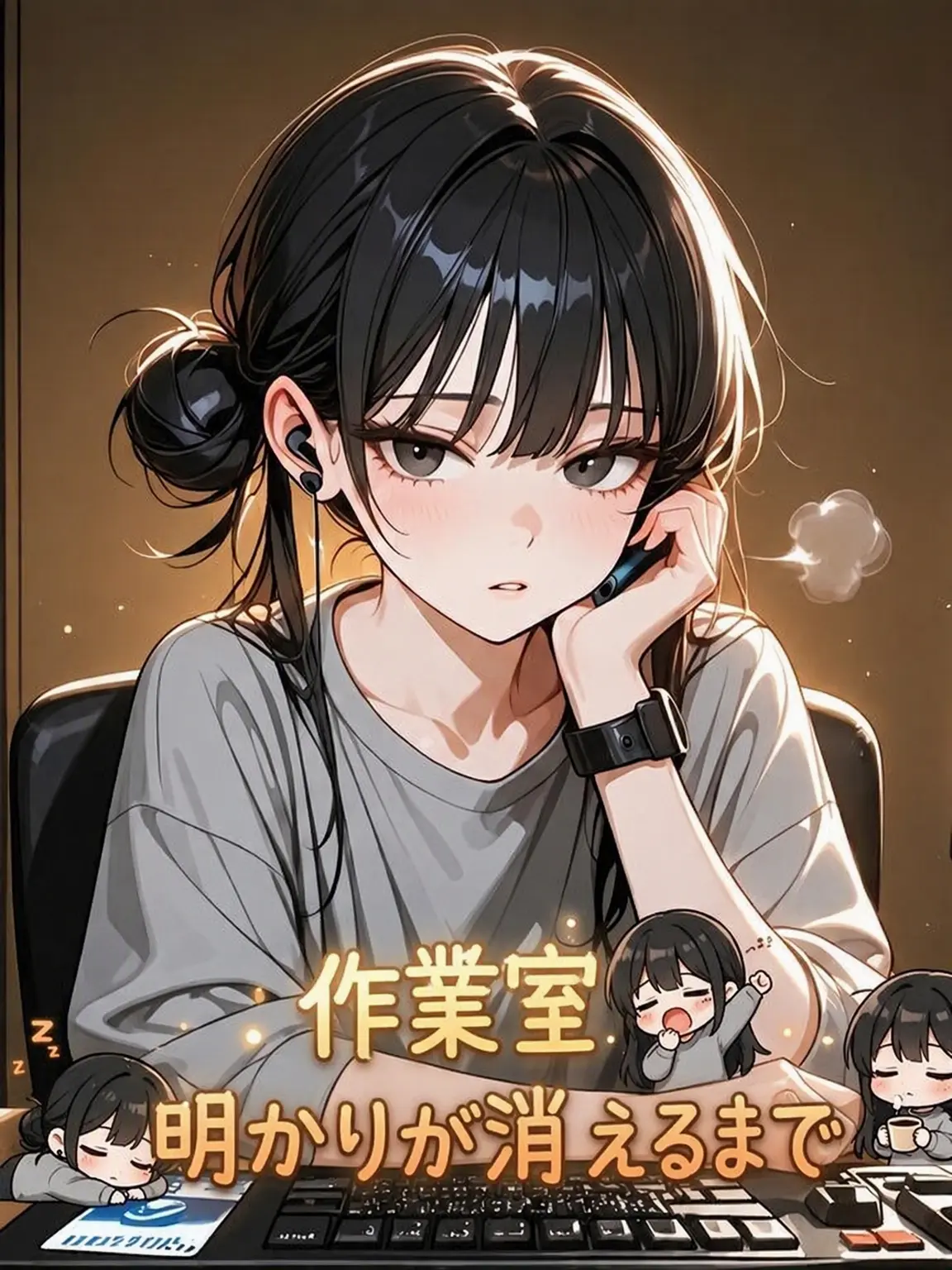 BlackRicelover03의 作業室の灯が消えるまで