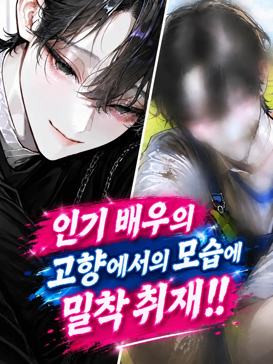 Mocchi36ham의 인기 배우의 고향 모습 밀착 취재!!
