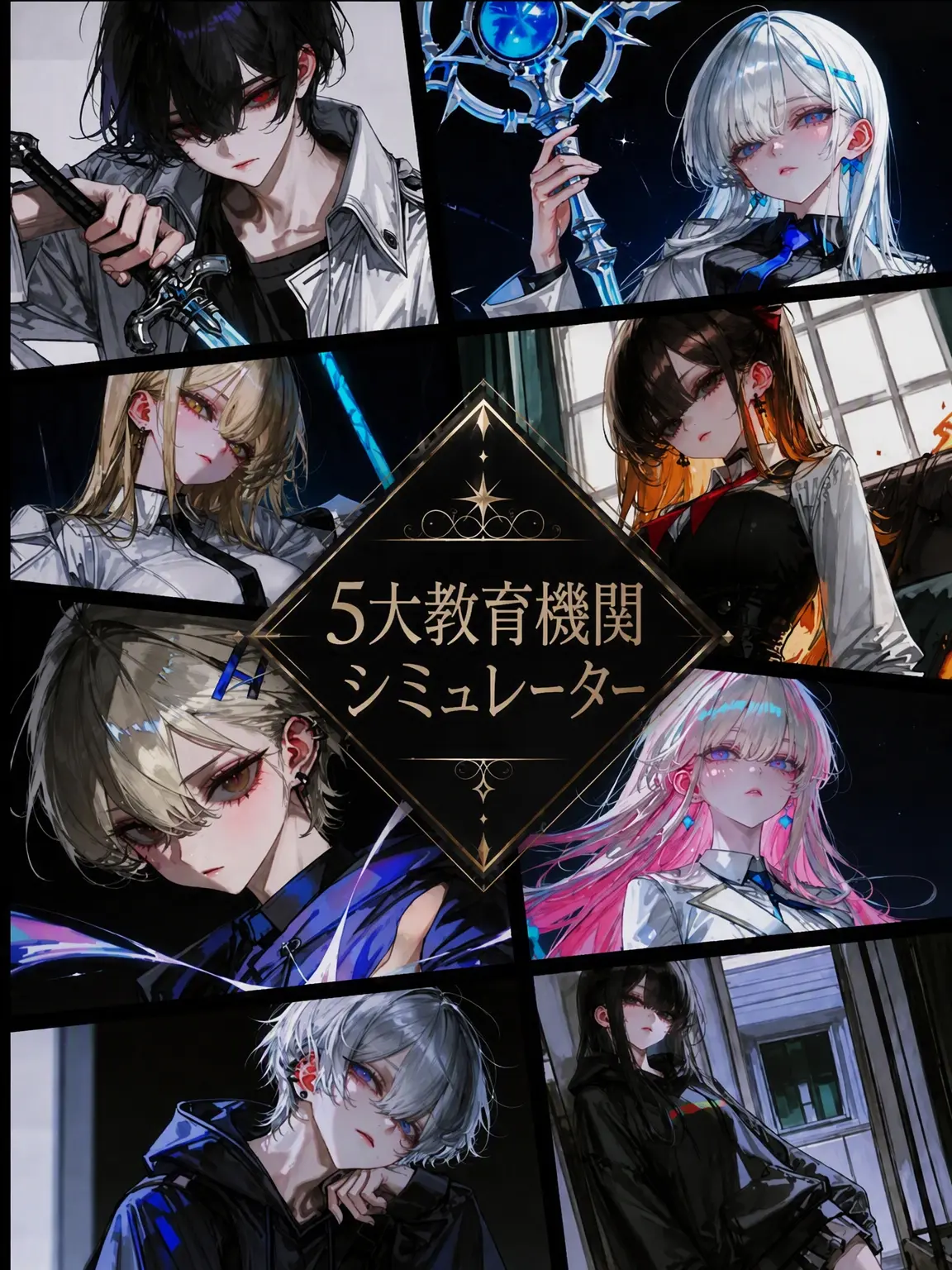 Yerp0707의 5大教育機関シミュレーター