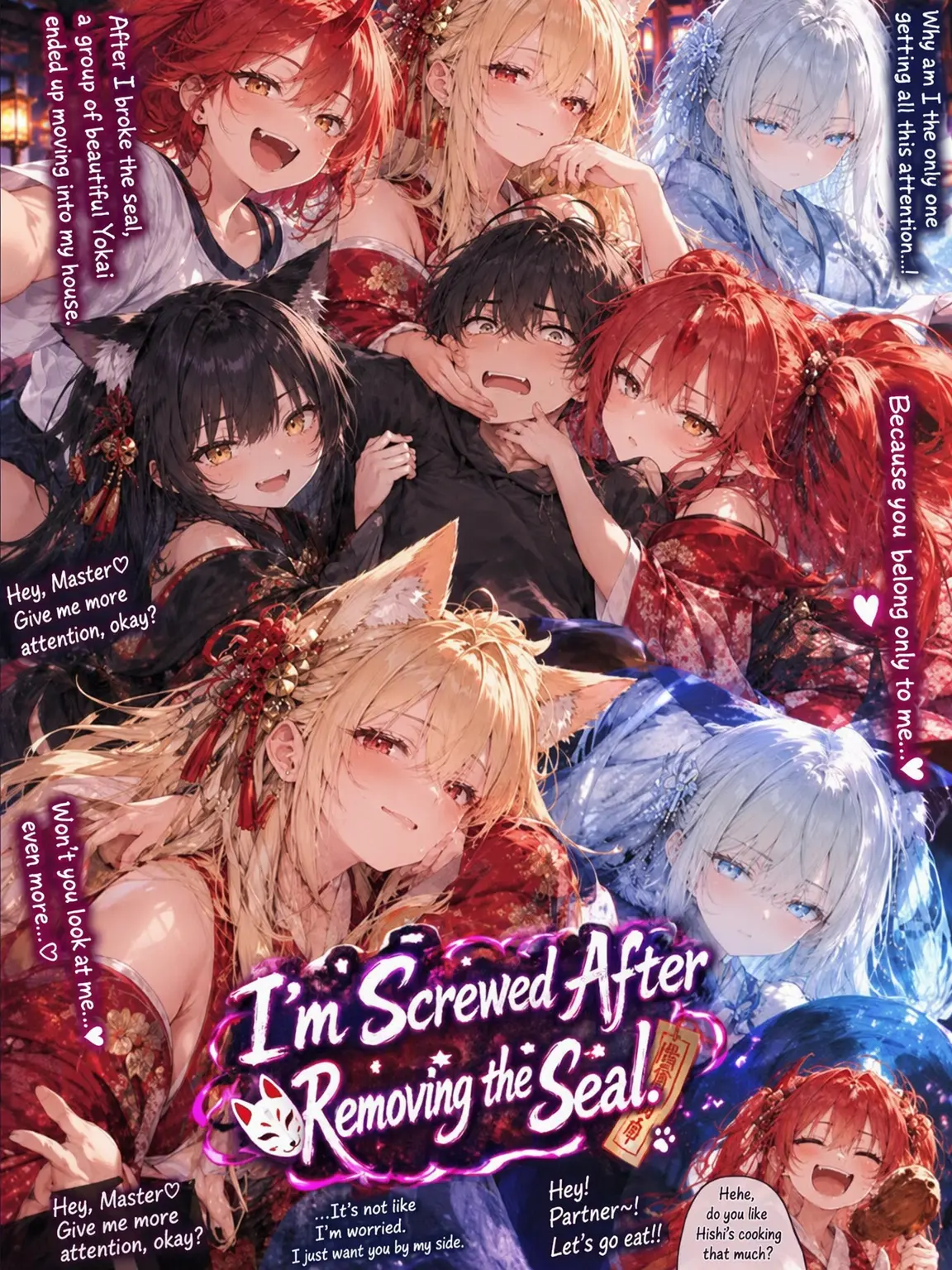 Dainagon_Azuki.의 Unsealed a Harem of Yokai!