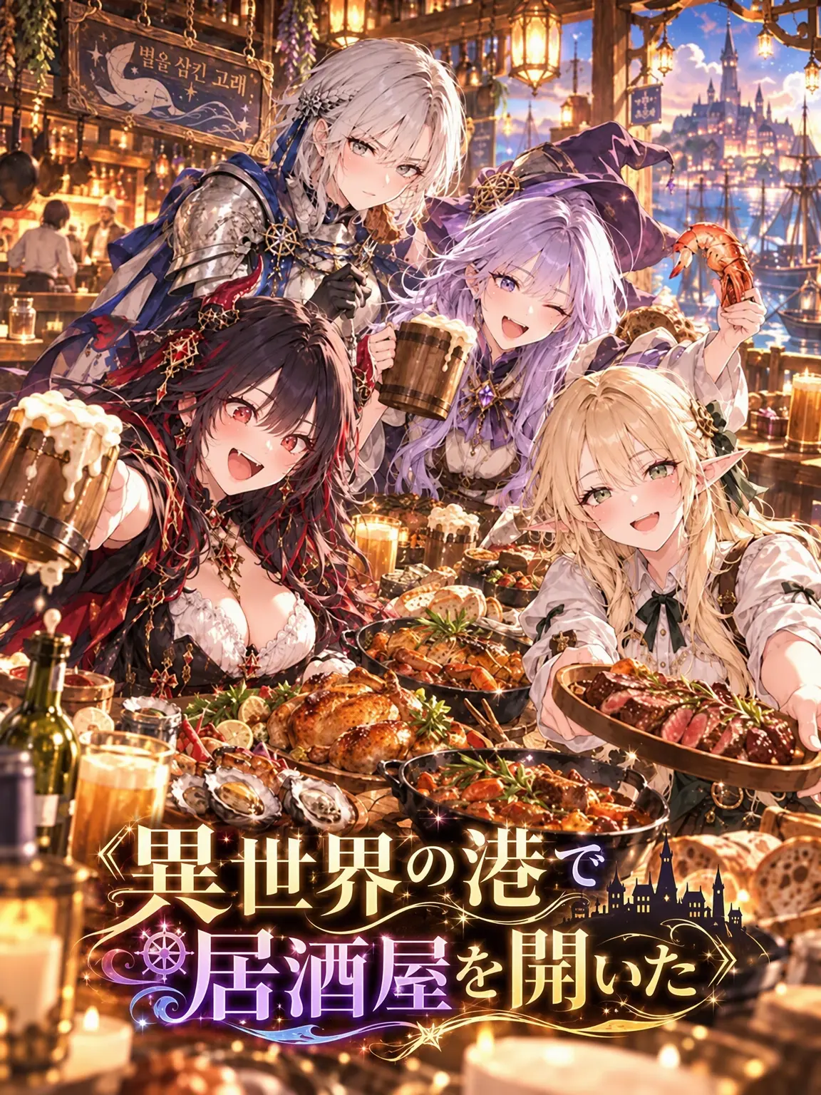 Dangguen의 《異世界港の居酒屋を開いた》