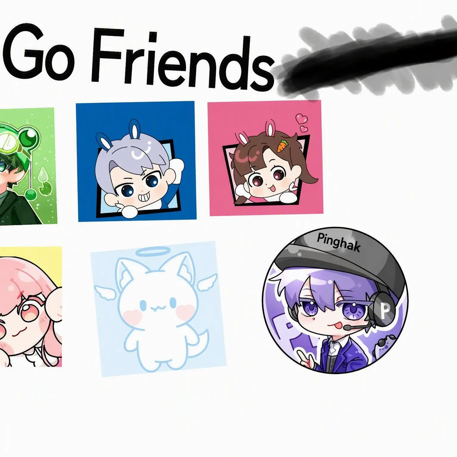Narigodoporigarohoniragarigabi의 Gogo Friends New Member
