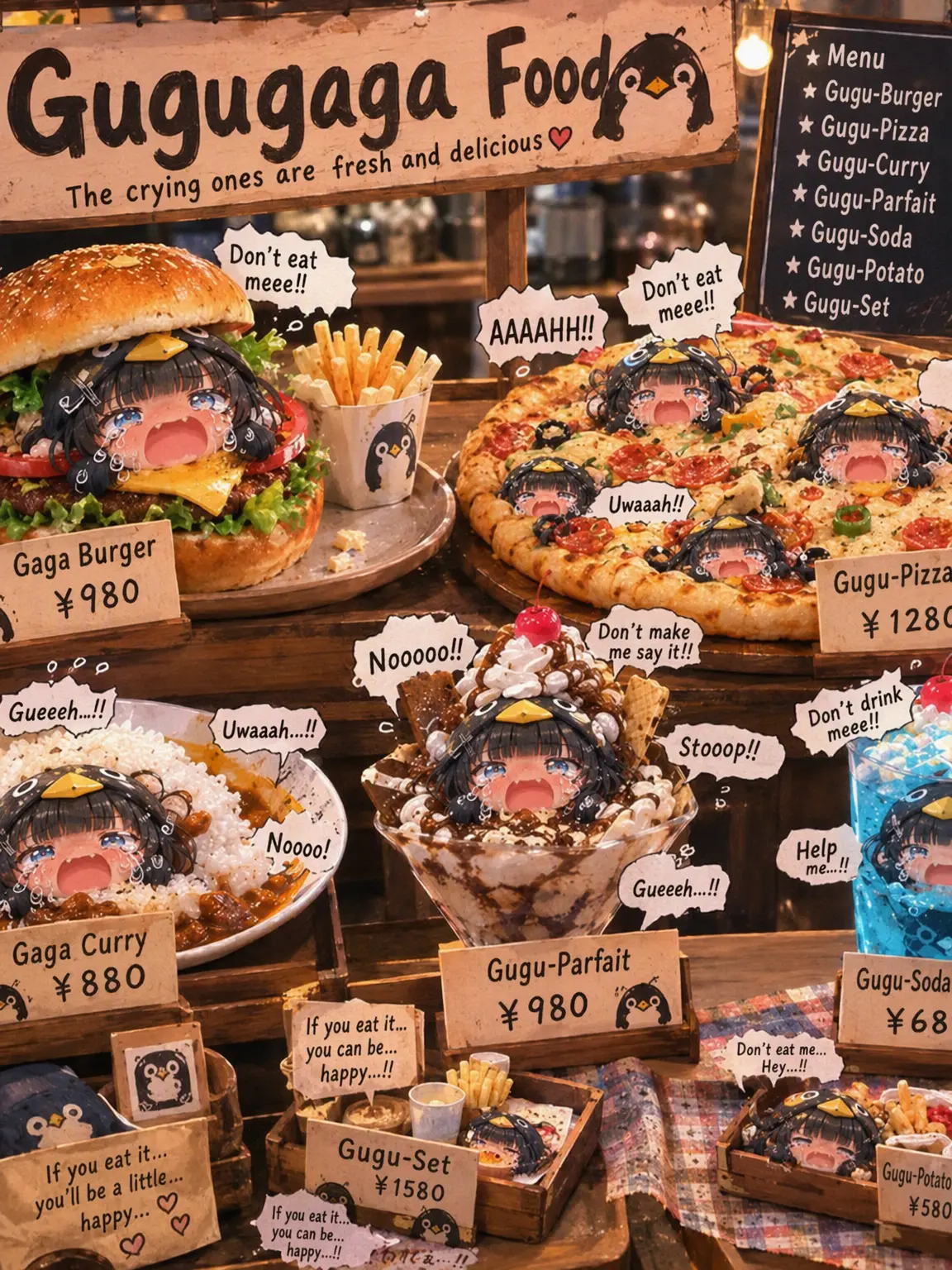 gugugaga_kurumaplot의 Gugugaga Food
