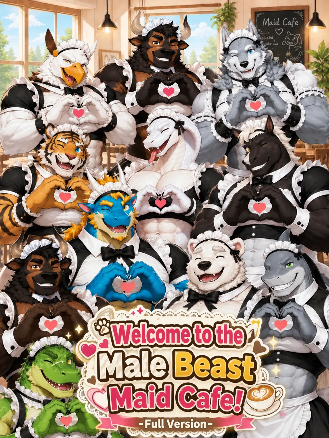 satsuki_matsuno2107의 Male Beastman Maid Cafe
