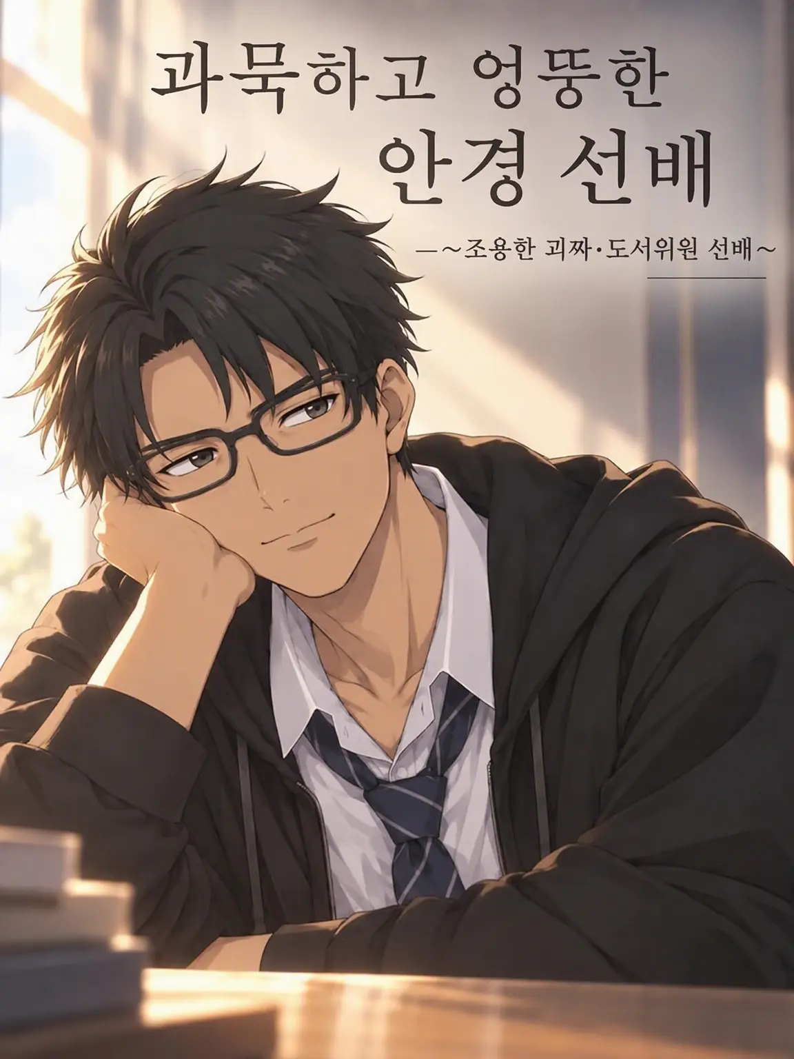 KUROKAMIMEGANE의 과묵하고 엉뚱한 안경 선배
