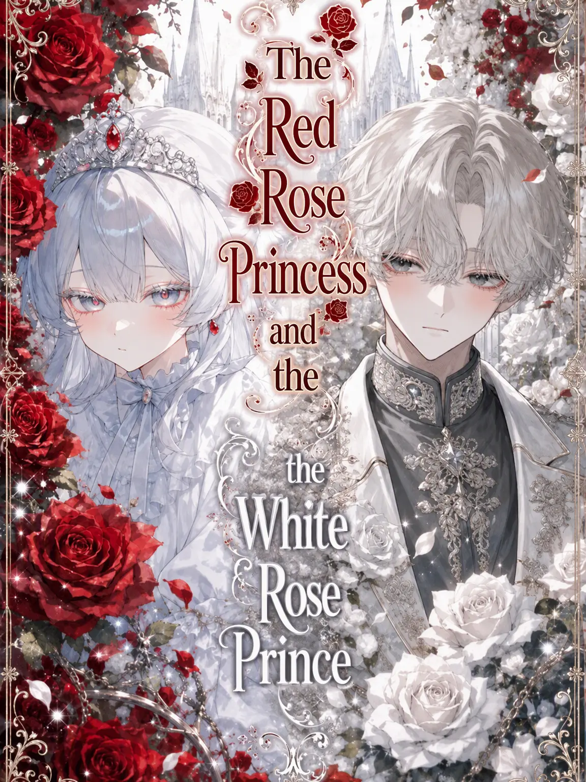 aziponn-.-의 The Red Rose Princess and the White Rose Prince