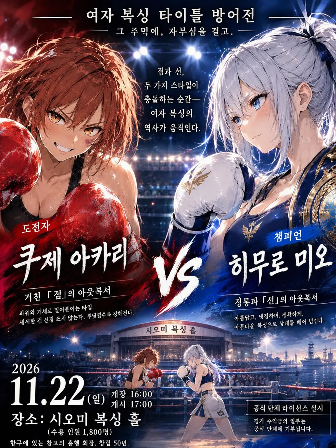 OpaquePad2046의 질 수 없는 복싱! 아카리의 도전!