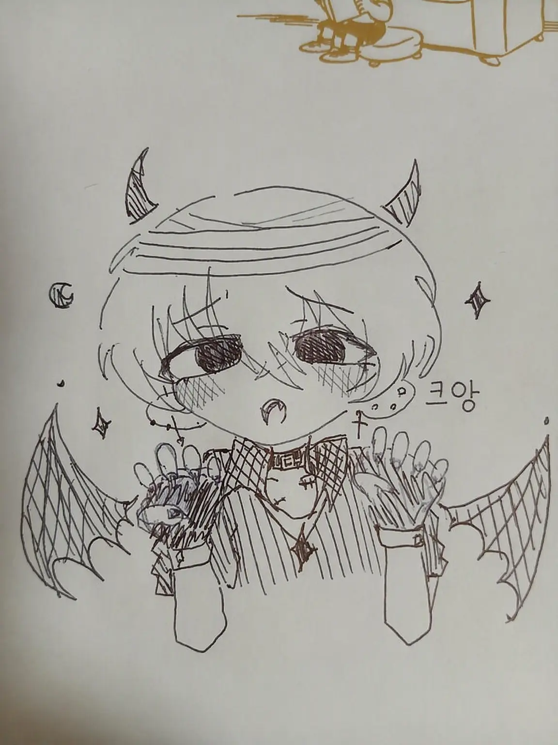 LavishCost1160의 달이 참 예쁘네요. 하지만 내가 더 예쁘지?