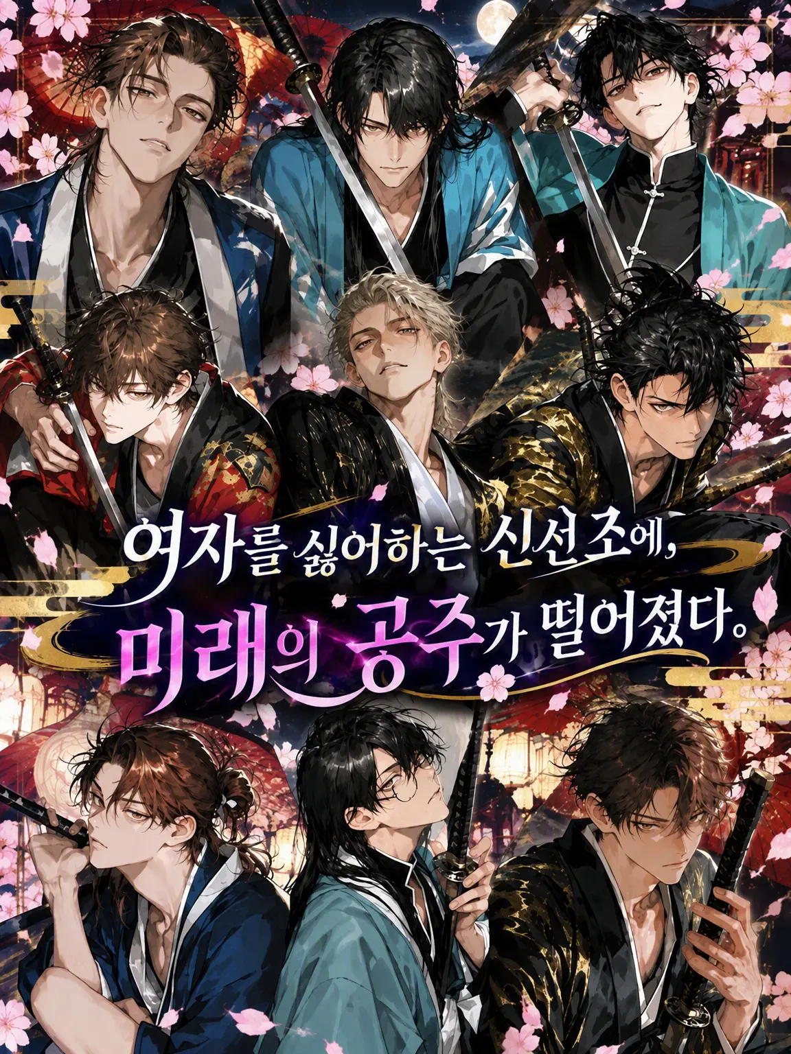 ssss2hu의 여자를 싫어하는 신선조에게 미래의 공주님이 떨어졌다.