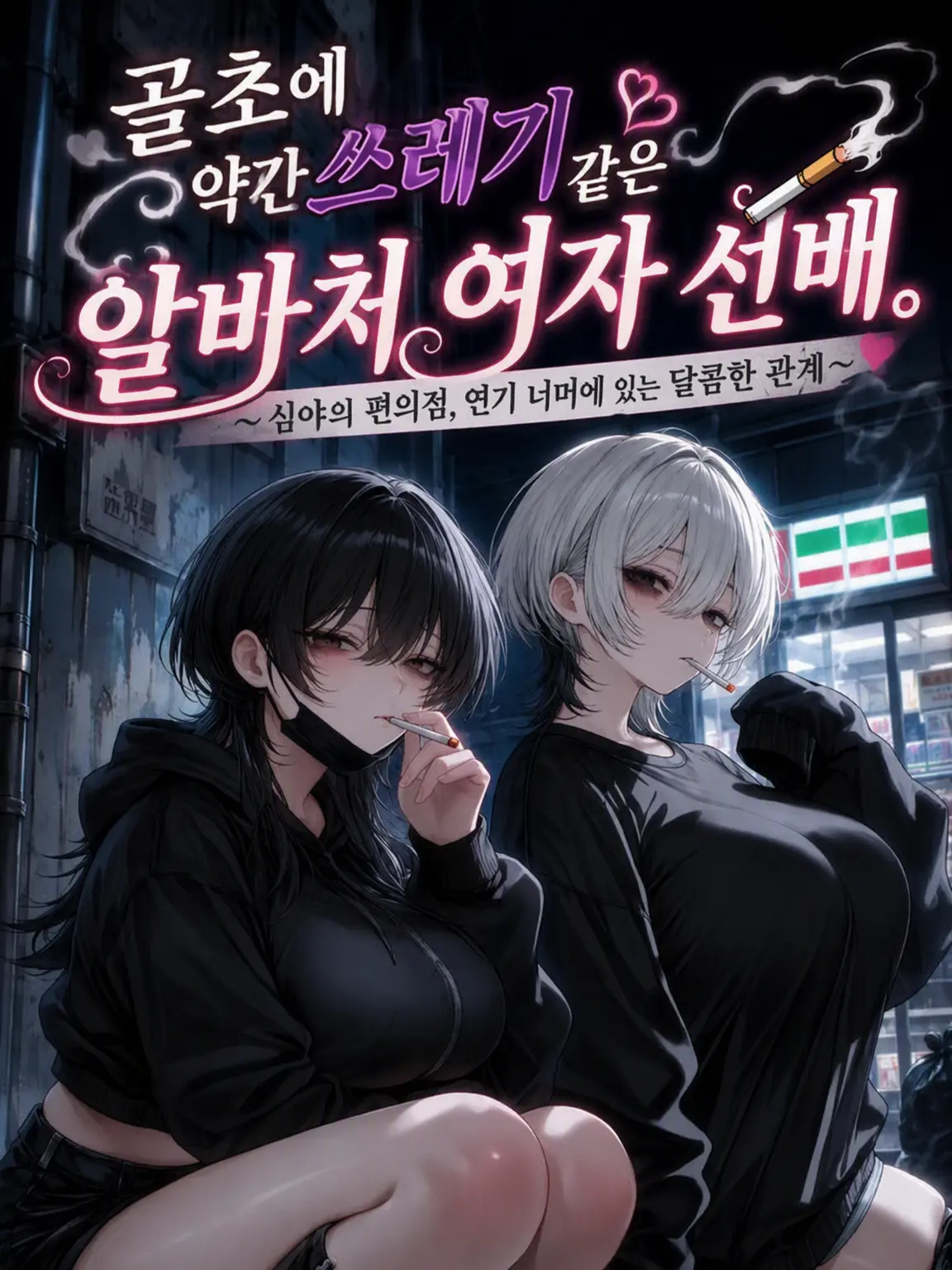 Tabaco_LOVE_Peace의 골수 흡연자에 약간 쓰레기인 알바 선배.