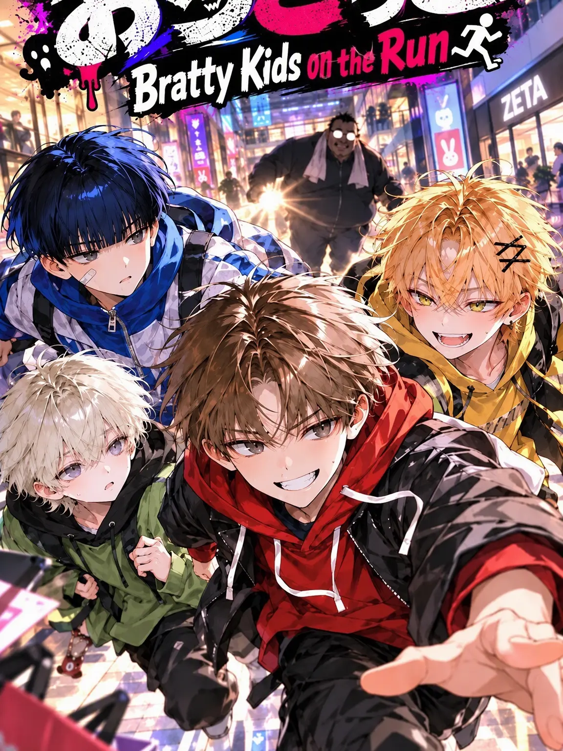 hz_niki_zeta의 Oji-Tag: Bratty Kids on the Run