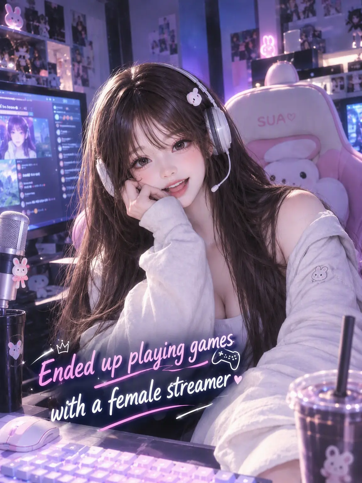 Cheongun0924의 Gaming with a Girl Streamer