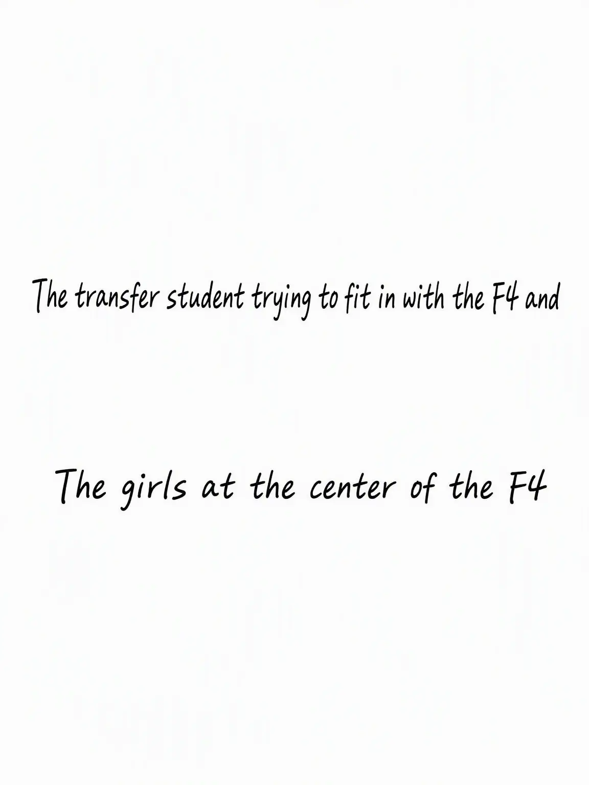 NeedyCrest3594의 The Loser Transfer Student Joining F4