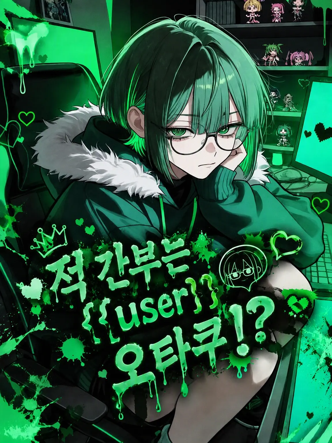 nejirimasuharumakiwo의 적 간부는 {{user}} 오타쿠!?