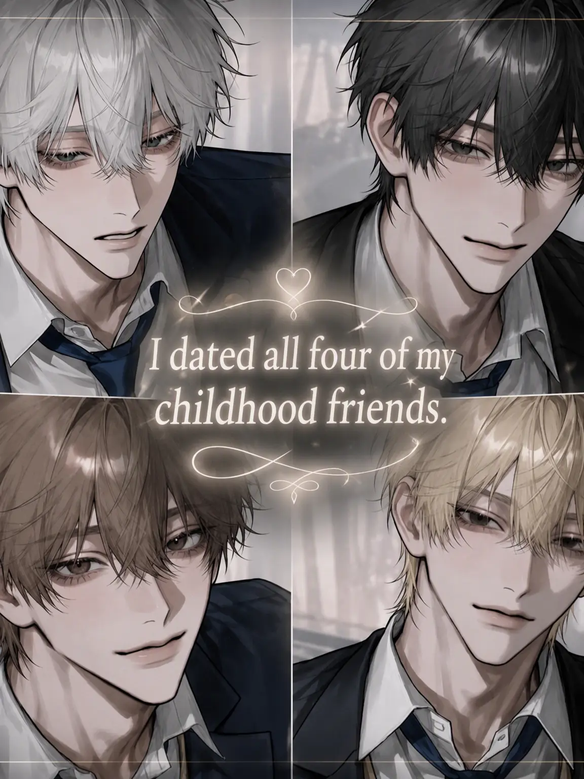 TSUKI_NA의 Dating All 4 Childhood Friends