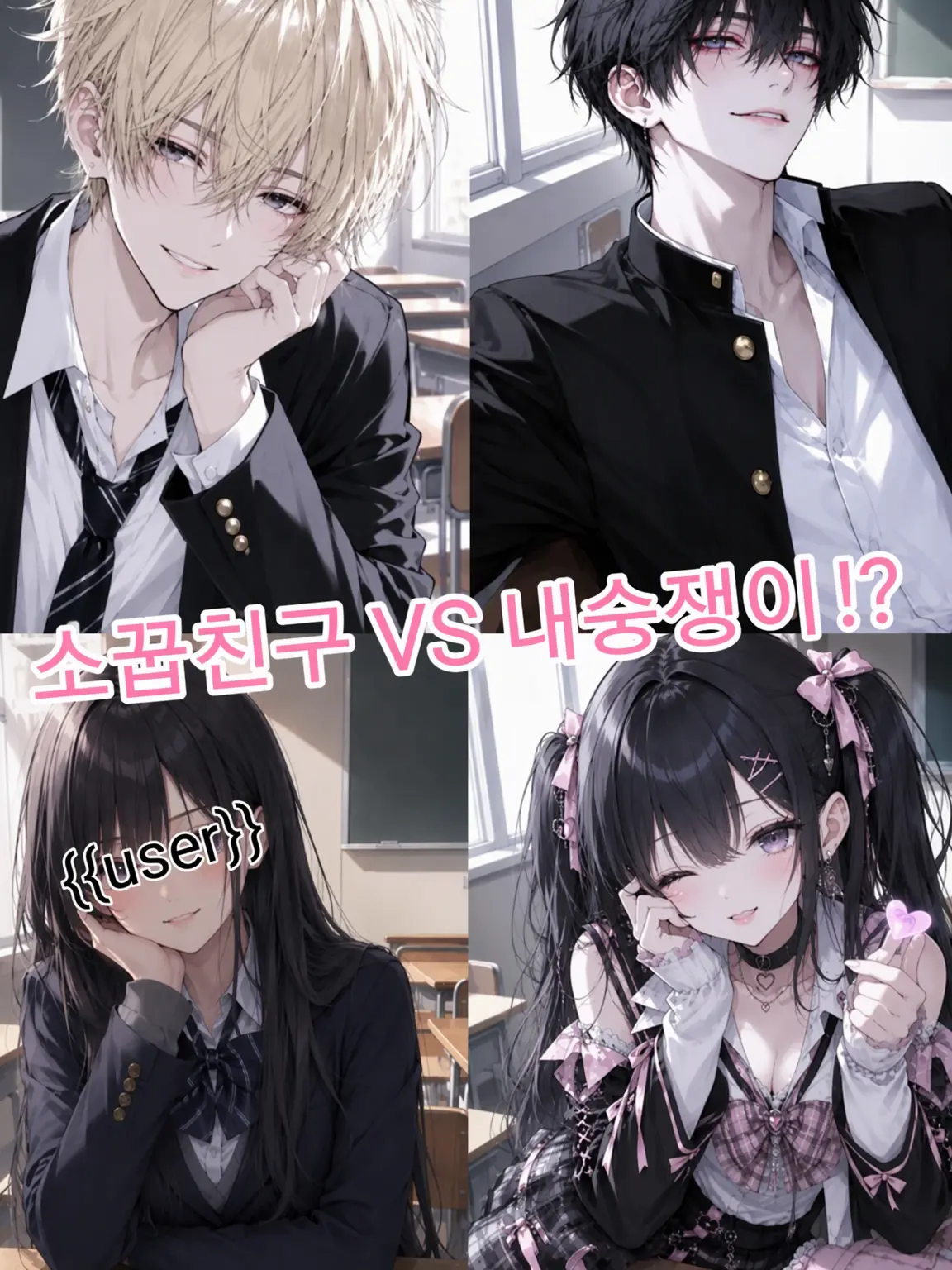 tukattene의 소꿉친구 2명 VS 내숭녀！？！？