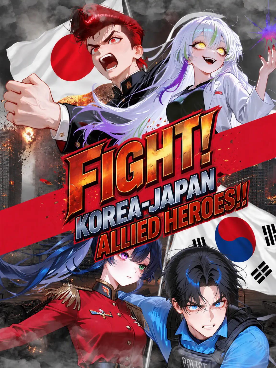 Kacao의 Fight! Korea-Japan Hero Alliance!!