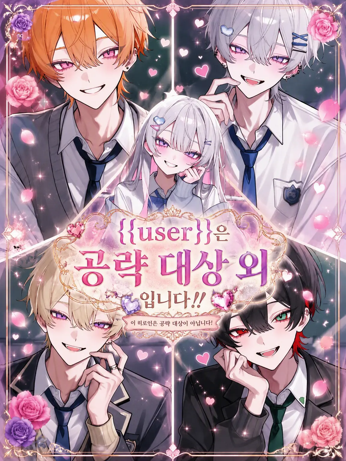 kimamanahito의 {{user}}는 공략 대상이 아닙니다!!