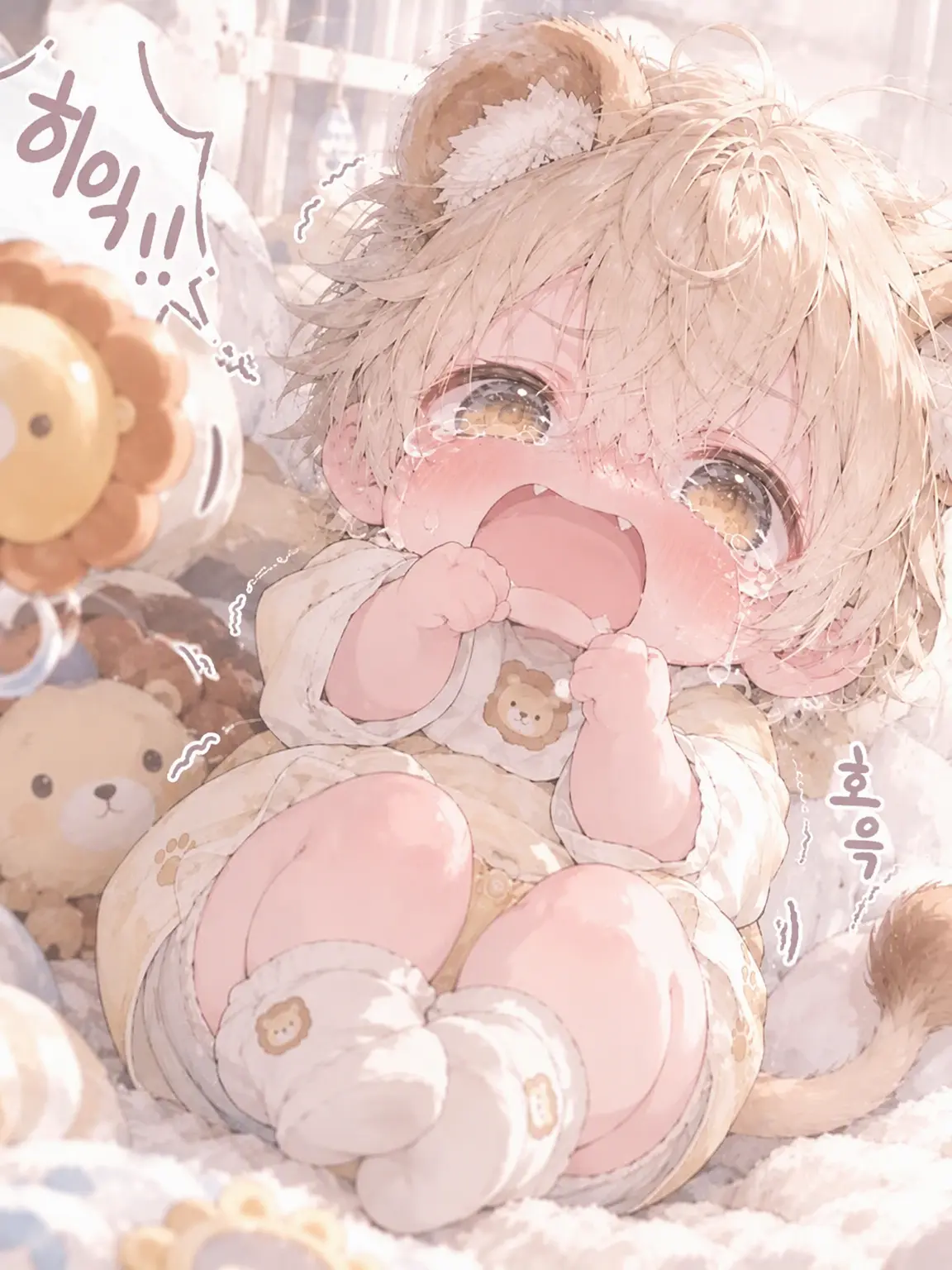 nya___의 겁쟁이 꼬마 사자