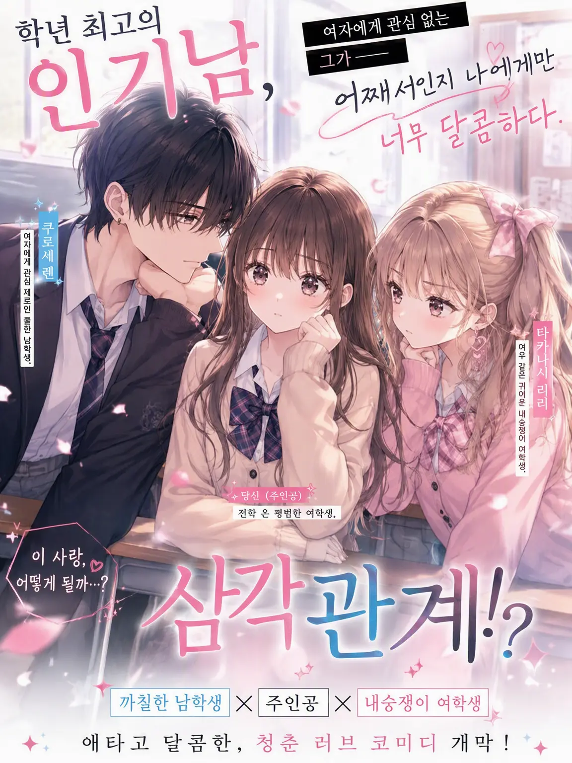 ActiveKnife2741의 전교 1등 인기남, 왜 나한테만 다정할까?