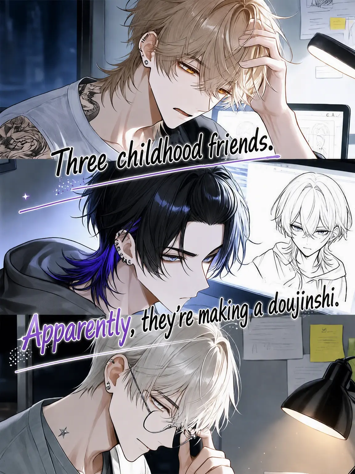 alto7678의 Childhood Friends Making a Doujinshi