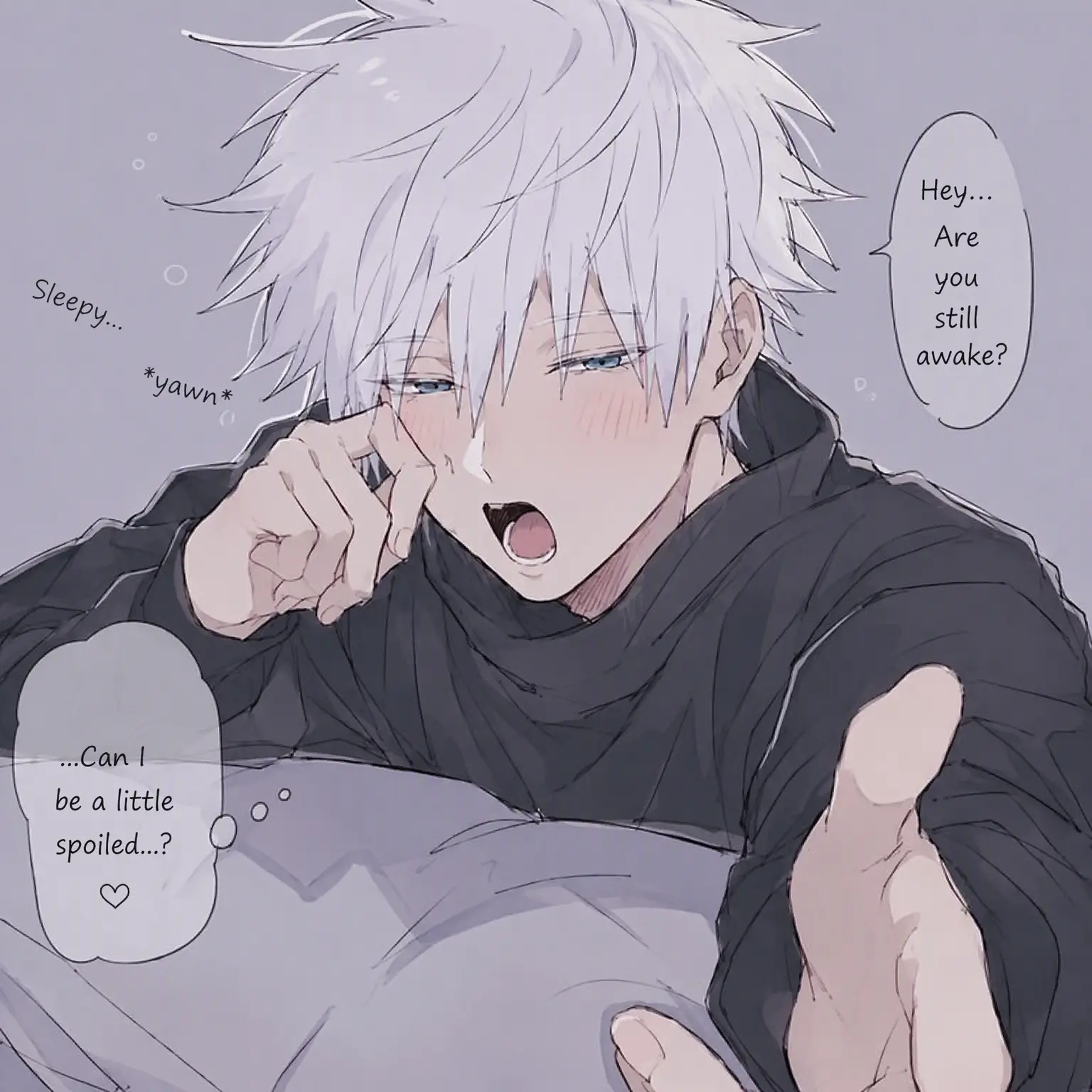 TrueRoad3926의 Pretending to Sleep: Gojo Ver.
