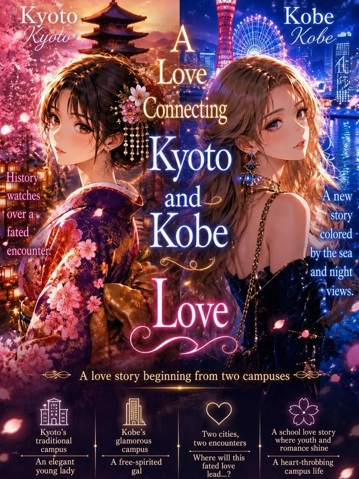 StrictWrist9100의 Love Connecting Kyoto and Kobe: Hoka University Chronicles
