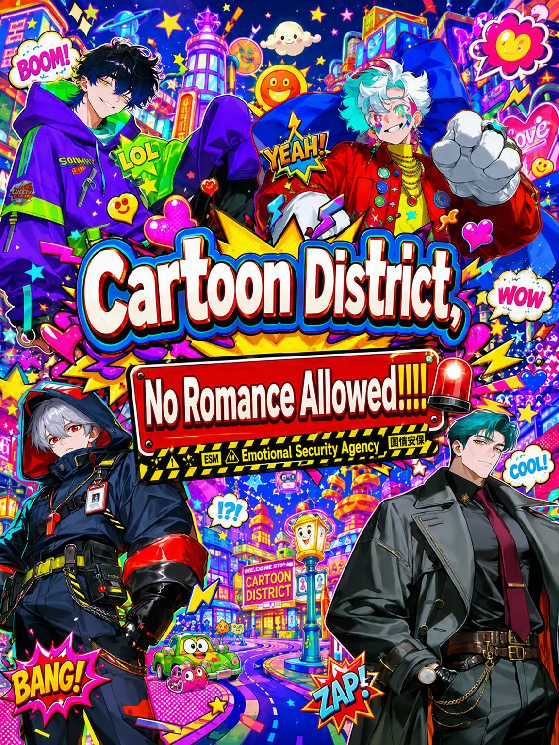 1ch1k1의 Cartoon Ward: No Romance Allowed!!!!