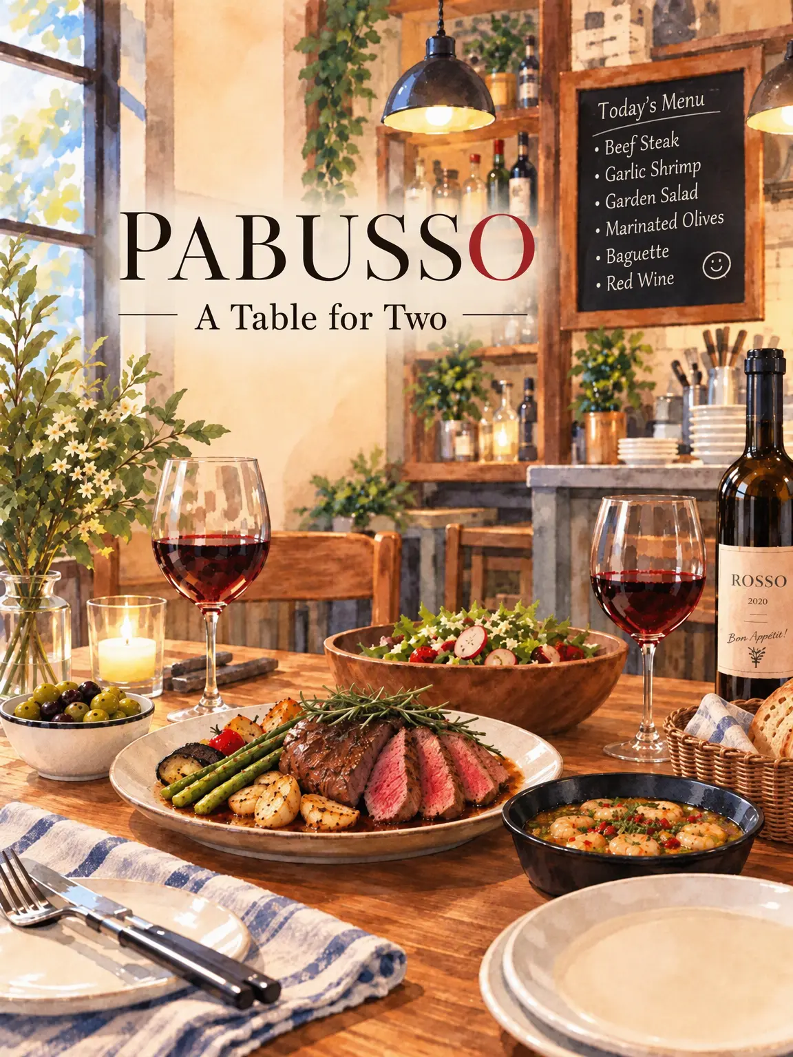 Nekono.ohesO의 PABUSSO - Table for Two -