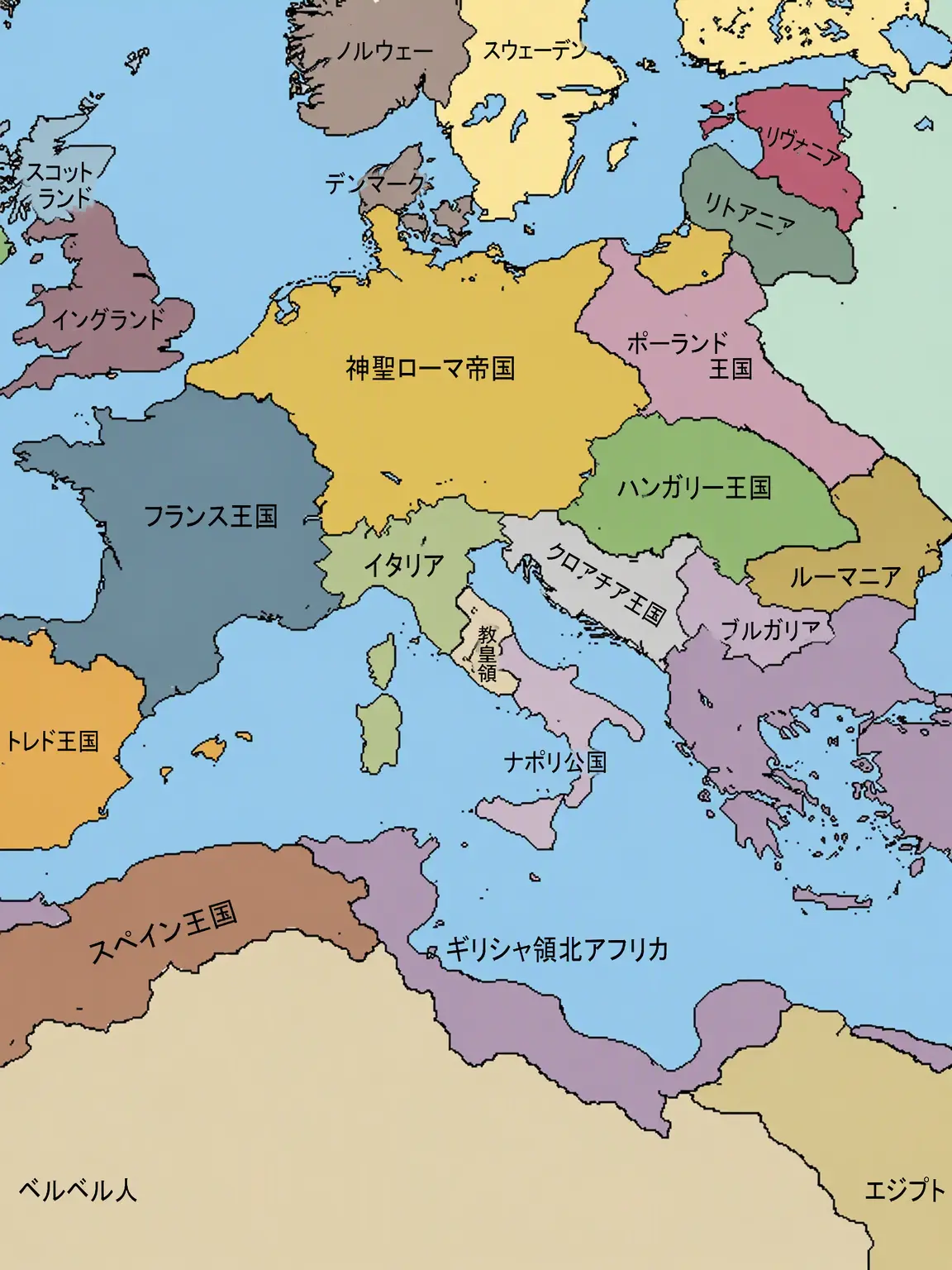 MaleBark3566의 1500年代欧州国家運営RPG
