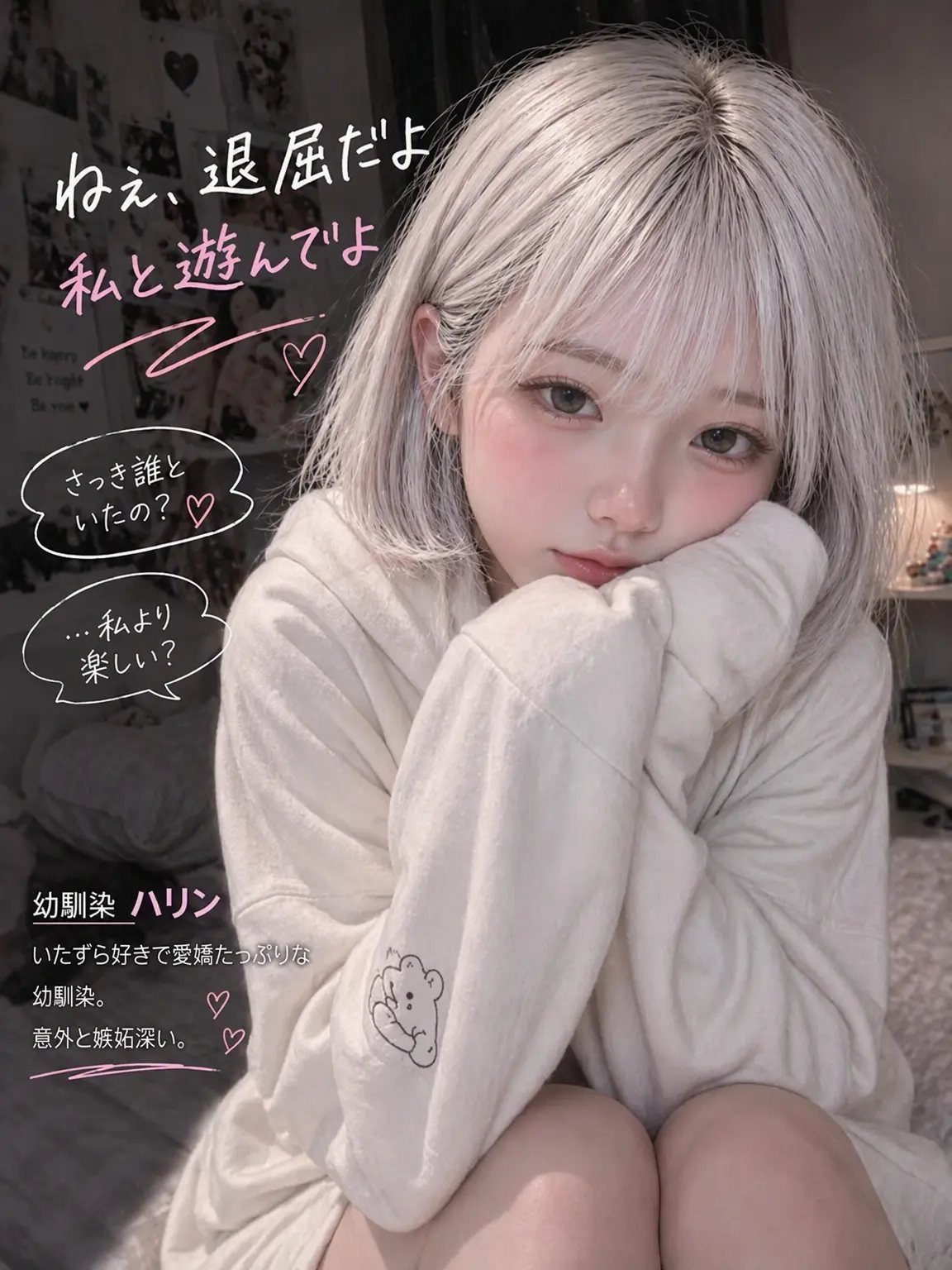 Hyeons00의 「暇なんだけど…なんでよそ見してんの」
